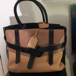 Reed Krakoff Large leather multicolor tote